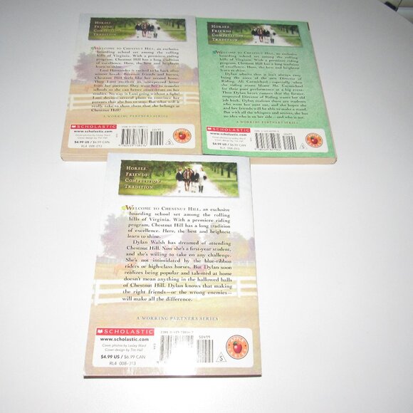 Chestnut Hill Book Lot by Lauren Brooke (3 Scholastic Paperbacks) Horse Series - Picture 2 of 3